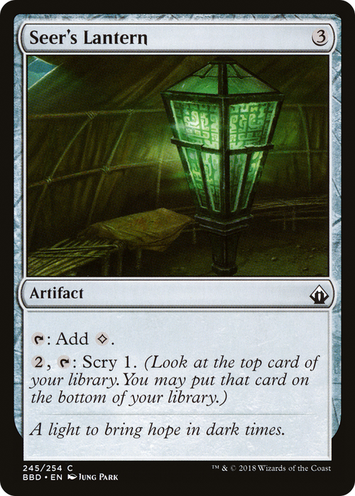 Seer's Lantern (BBD-245) - Battlebond Foil