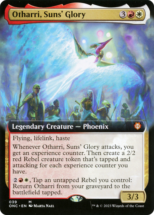Otharri, Suns' Glory (Extended Art) (ONC-039) - Phyrexia: All Will Be One Commander: (Extended Art) Foil