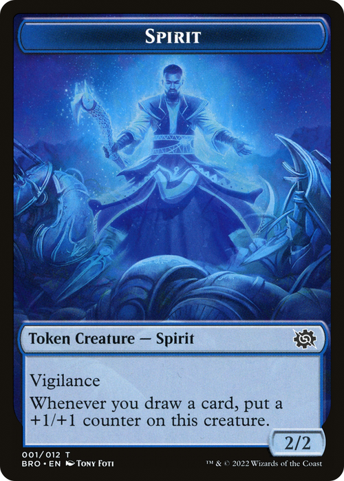Spirit (TBRO-001) - The Brothers' War Tokens Foil