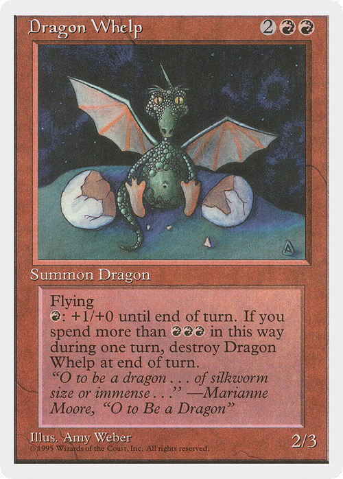 Dragon Whelp (4ED-) - Fourth Edition
