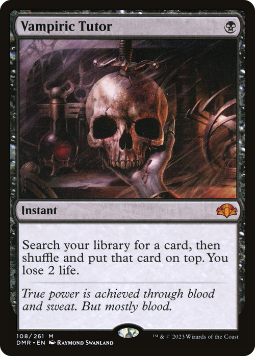 Vampiric Tutor (DMR-108) - Dominaria Remastered