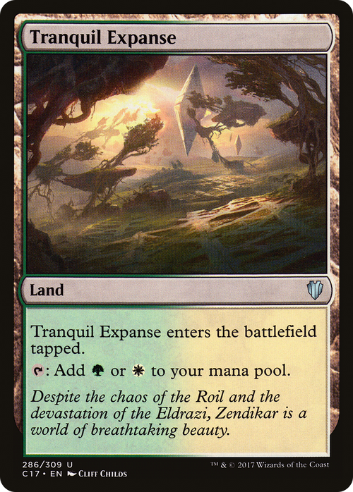 Tranquil Expanse (C17-286) - Commander 2017