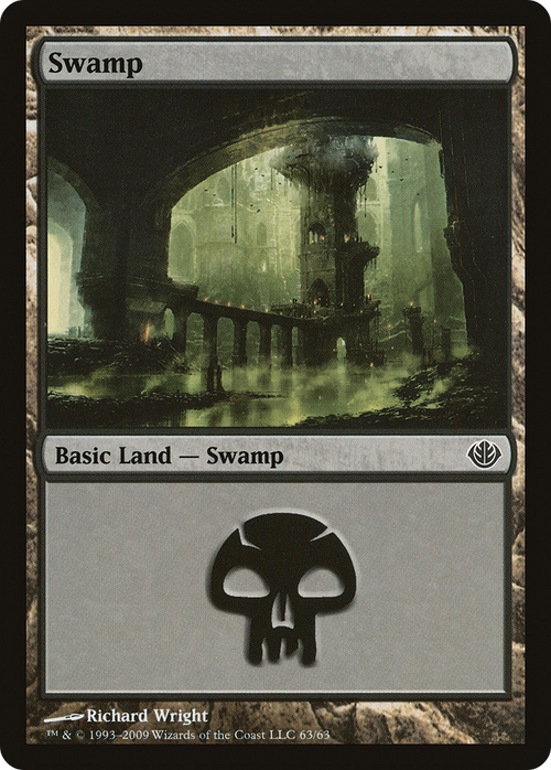 Swamp (63) (DDD-063) - Duel Decks: Garruk vs. Liliana
