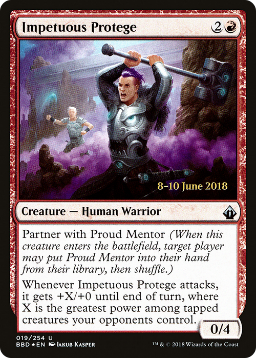 Impetuous Protege (LARP-19S) - Battlebond Promos Foil