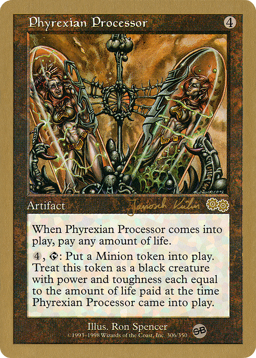 Phyrexian Processor - 2000 Janosch Kuhn (USG) (SB) (WCD-) - World Championship Decks 2000