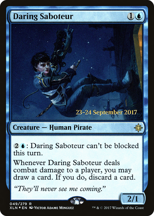 Daring Saboteur (PRE-49S) - Ixalan Promos Foil