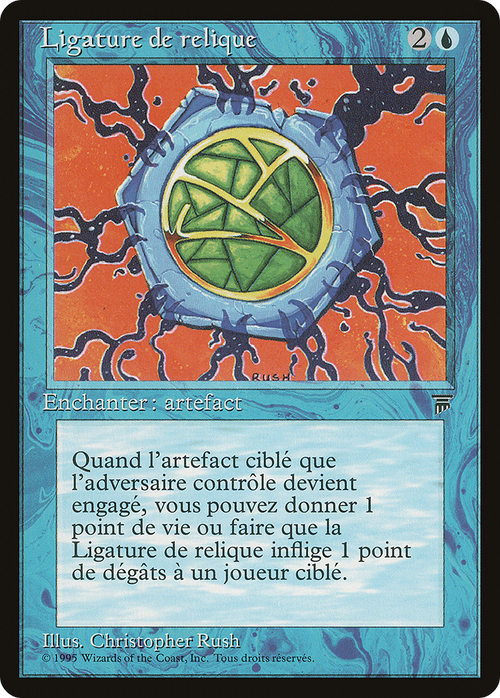 Relic Bind (French) - "Ligature de relique" (REN-) - Renaissance