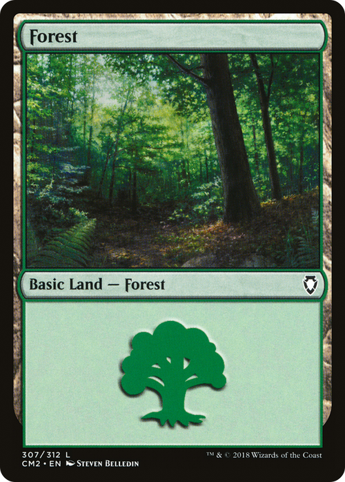 Forest (307) (CM2-307) - Commander Anthology Volume II