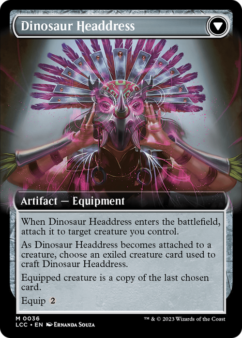 Paleontologist's Pick-Axe (Extended Art) (LCC-036) - The Lost Caverns of Ixalan Commander: (Extended Art)