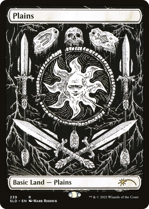 Plains (Crushing Brutality) (SLD-239) - Secret Lair Drop Foil