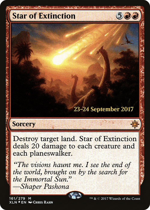 Star of Extinction (PRE-161S) - Ixalan Promos Foil
