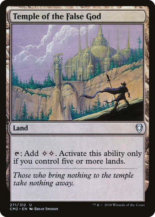 Temple of the False God (271) (CM2-271) - Commander Anthology Volume II