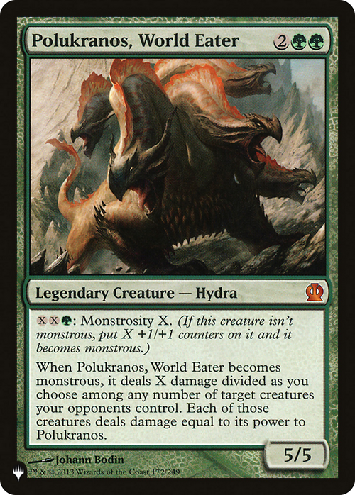Polukranos, World Eater (LIST-THS-172) - The List