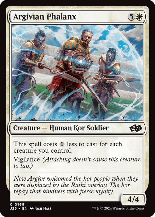Argivian Phalanx (J25-168) - Foundations Jumpstart