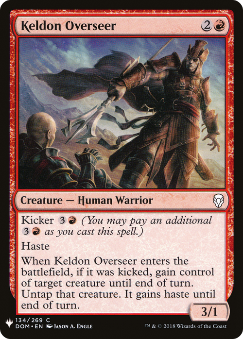 Keldon Overseer (LIST-DOM-134) - The List
