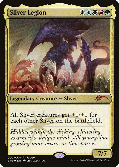 Sliver Legion (JDG-002) - Judge Gift Cards 2019 Foil