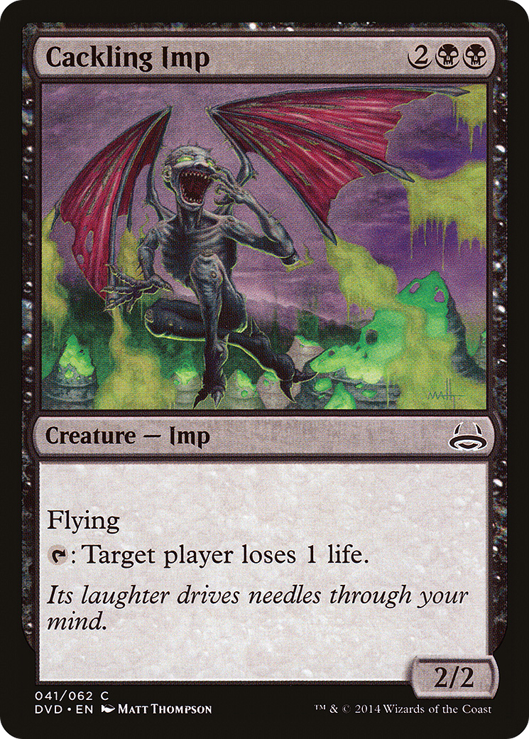 Cackling Imp (DD3-041) - Duel Decks Anthology: Divine vs. Demonic