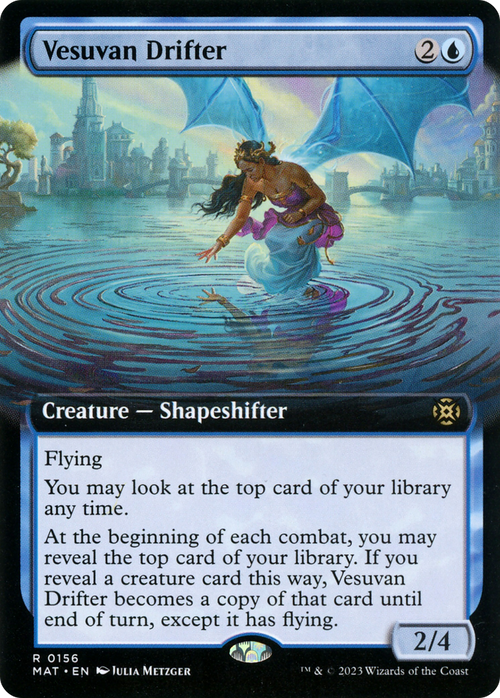 Vesuvan Drifter (Extended Art) (MAT-156) - March of the Machine: The Aftermath: (Extended Art) Foil