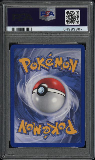 2000 Pokemon Neo Genesis #17 Typhlosion Holo PSA 8