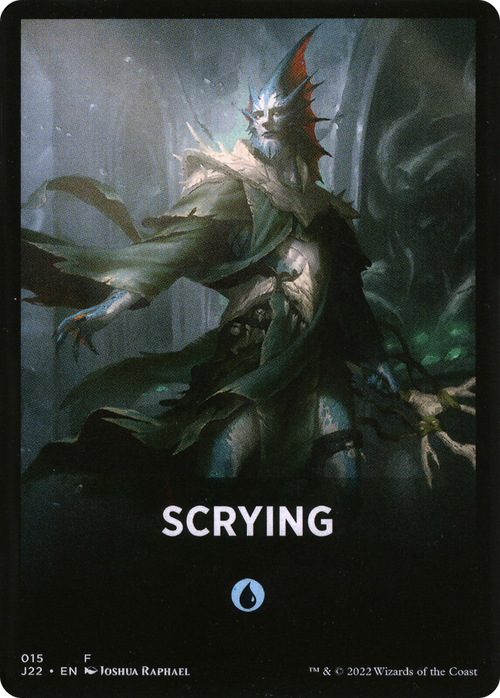 Scrying (FJ22-015) - Jumpstart 2022 Front Cards