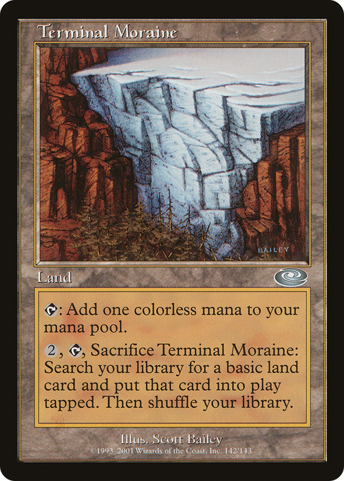 Terminal Moraine (PLS-142) - Planeshift Foil