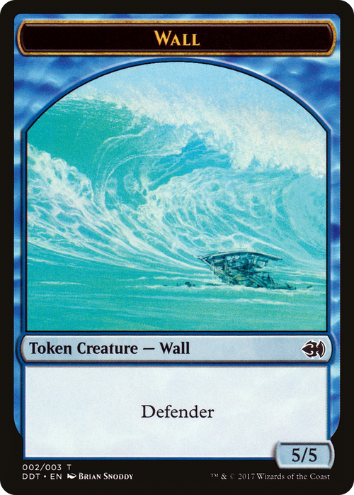Wall Token (DDT-002) - Duel Decks: Merfolk vs. Goblins Tokens