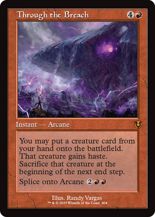 Through the Breach (Retro Frame) (INR-404) - Innistrad Remastered