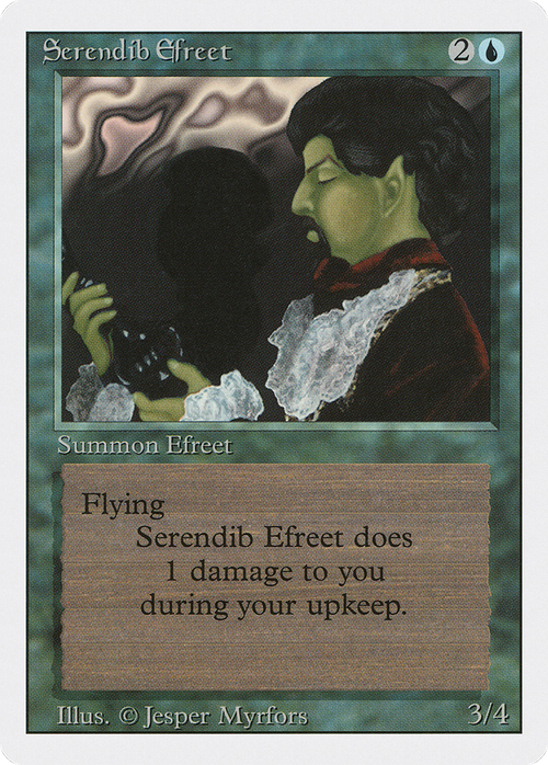 Serendib Efreet (3ED-) - Revised Edition