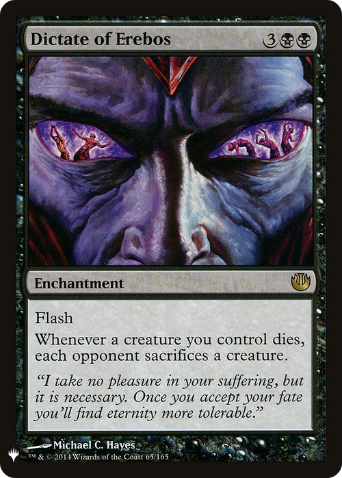 Dictate of Erebos (LIST-JOU-65) - The List