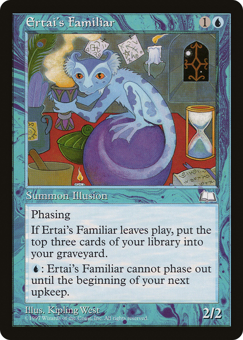 Ertai's Familiar (WTH-) - Weatherlight