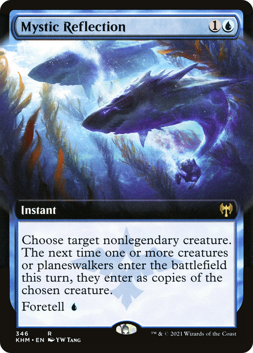 Mystic Reflection (Extended Art) (KHM-346) - Kaldheim: (Extended Art)
