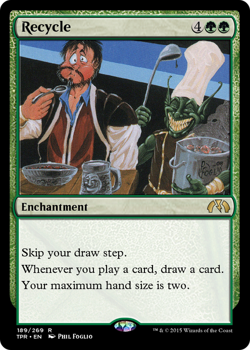 Recycle (TPR-189) - Tempest Remastered Foil