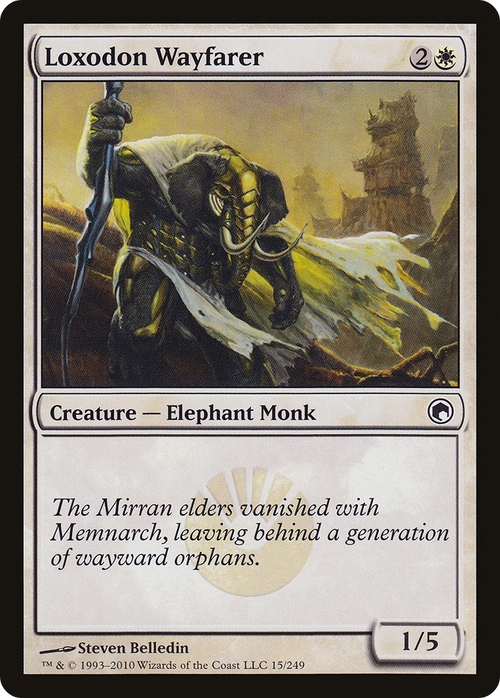 Loxodon Wayfarer (SOM-015) - Scars of Mirrodin