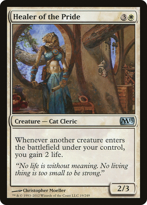 Healer of the Pride (M13-019) - Magic 2013