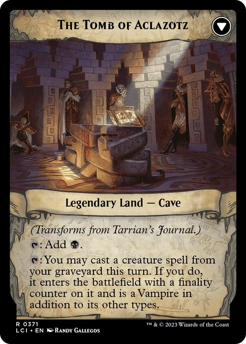 Tarrian's Journal (Extended Art) (LCI-371) - The Lost Caverns of Ixalan: (Extended Art)