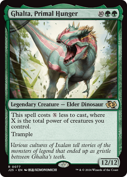Ghalta, Primal Hunger (Anime) (J25-077) - Foundations Jumpstart