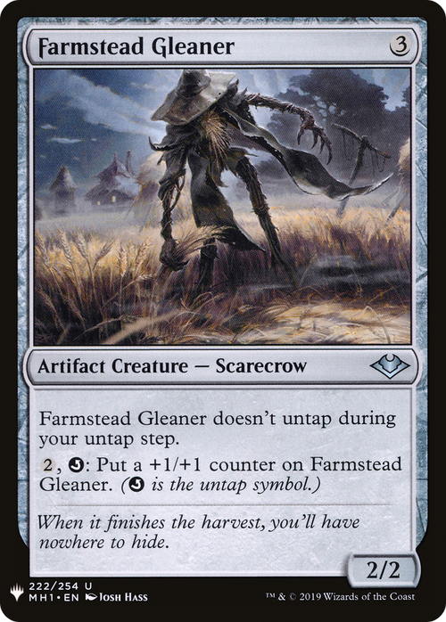 Farmstead Gleaner (LIST-MH1-222) - The List
