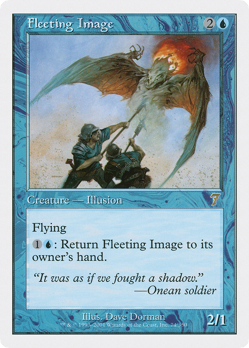 Fleeting Image (7ED-074) - 7th Edition Foil