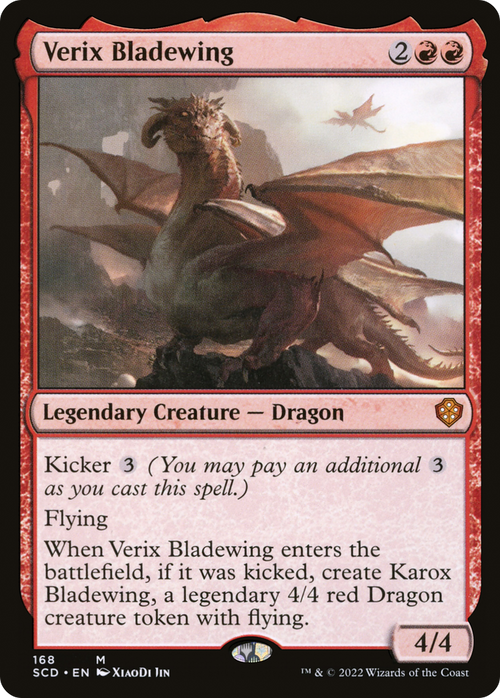 Verix Bladewing (SCD-168) - Starter Commander Decks
