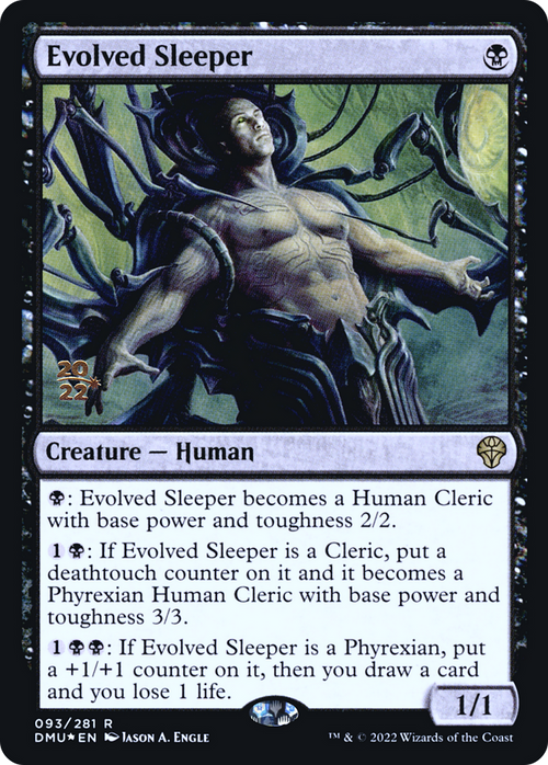 Evolved Sleeper (PRE-093) - Dominaria United Promos Foil