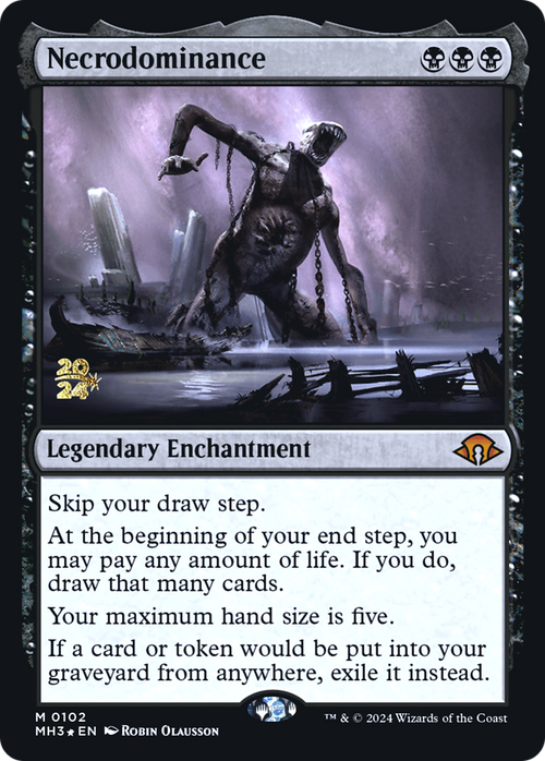 Necrodominance (PRE-102) - Modern Horizons 3 Promos Foil