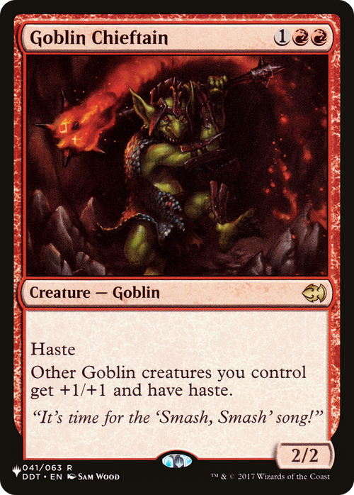 Goblin Chieftain (LIST-DDT-41) - The List