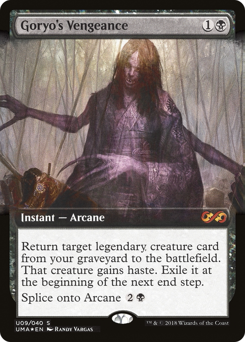 Goryo's Vengeance (UMA:BT-0U9) - Ultimate Box Topper: (Extended Art) Foil