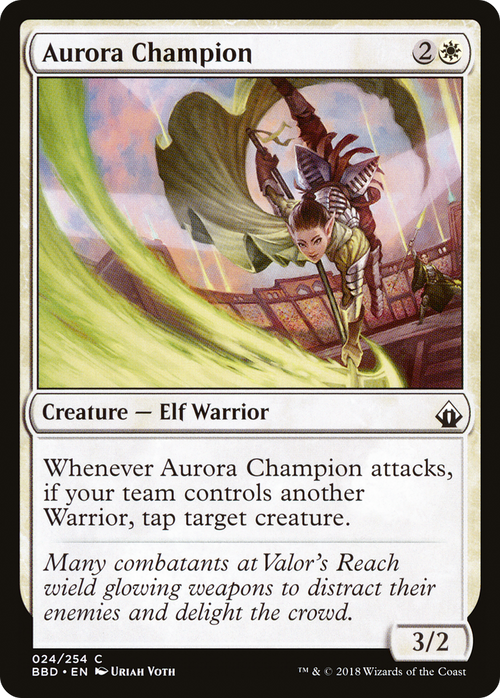 Aurora Champion (BBD-024) - Battlebond Foil