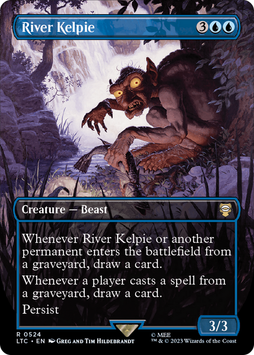 River Kelpie (Borderless) (LTC-524) - Tales of Middle-earth Commander