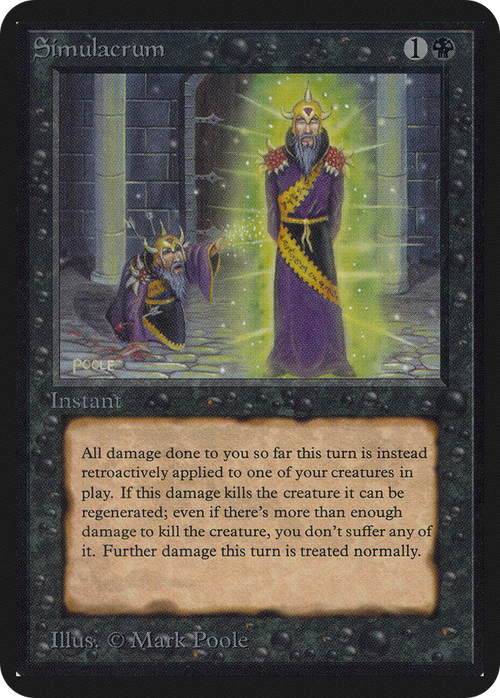 Simulacrum (LEA-) - Limited Edition Alpha