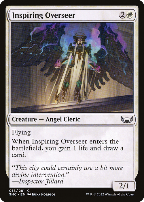 Inspiring Overseer (SNC-018) - Streets of New Capenna
