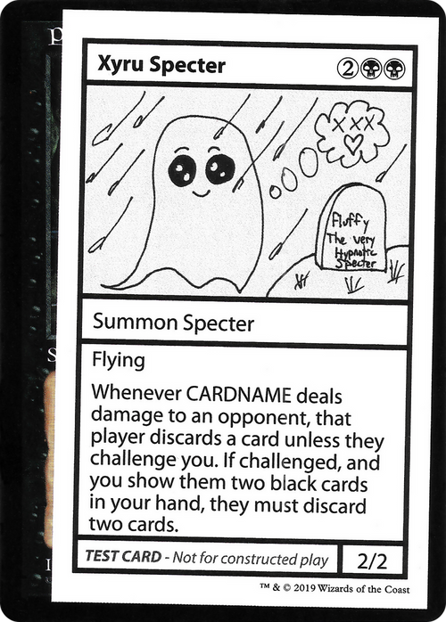Xyru Specter (CMB1-051) - Mystery Booster Playtest Cards 2021