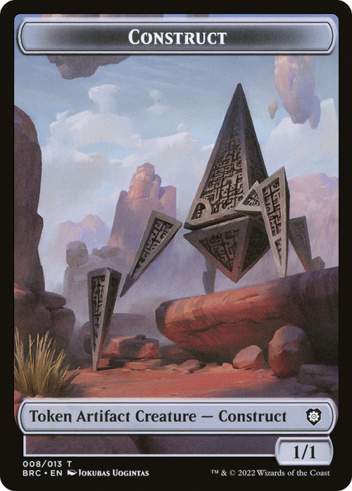 Construct (TBRC-008) - The Brothers' War Commander Tokens Foil