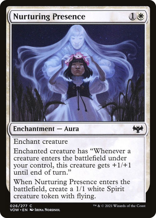 Nurturing Presence (VOW-026) - Innistrad: Crimson Vow